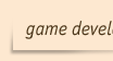 game develop